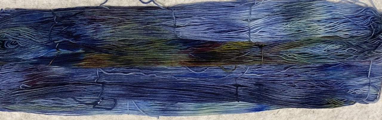 Hand-dyed 4 ply Sock yarn Hand-dyed 4 ply Sock yarn